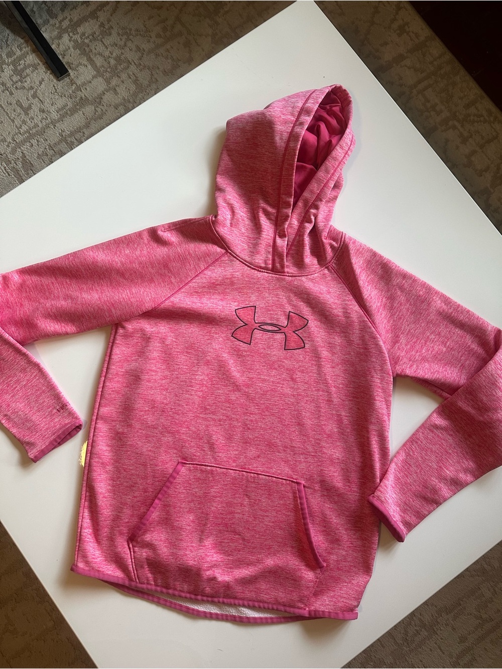 Women’s Under Armour Hot Pink Pullover Hoodie
